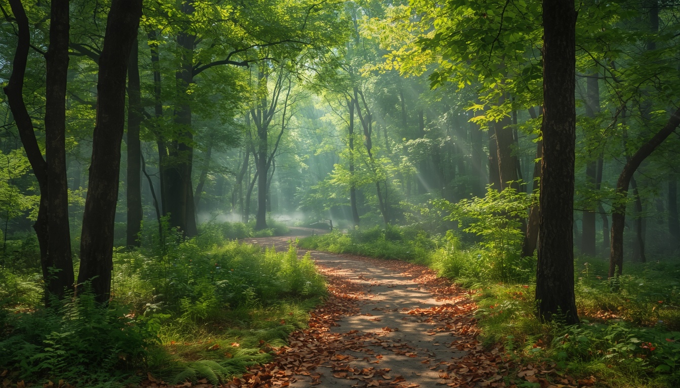 Shouldersrenewec forest trail path program